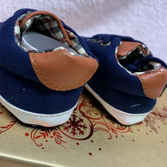 💫HPx2✨Trendy Plaid Solid Canvas Shoes - Picture 4 of 7